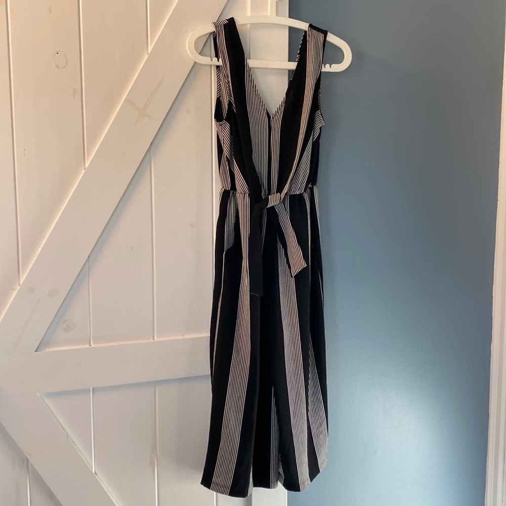 One piece with crop pants